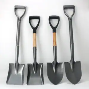 shovel and spade used in stone quarrying