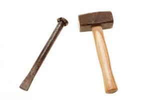 hammer and chisel stone quarrying 